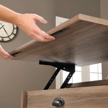 Sit Stand Desk Salt Oak - Image 6