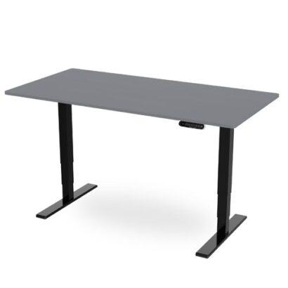 Electric Height Adjustment Desk Grey Electric Height Adjustable